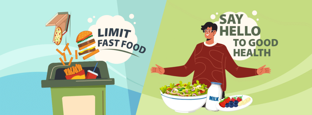 Limit Fast Food and Say Hello to Good Health