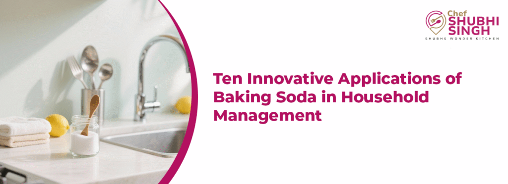 Ten Innovative Applications of Baking Soda in Household Management