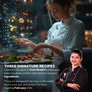 Comfort Meets Wellness: Chef Shubhi’s Three Signature Recipes