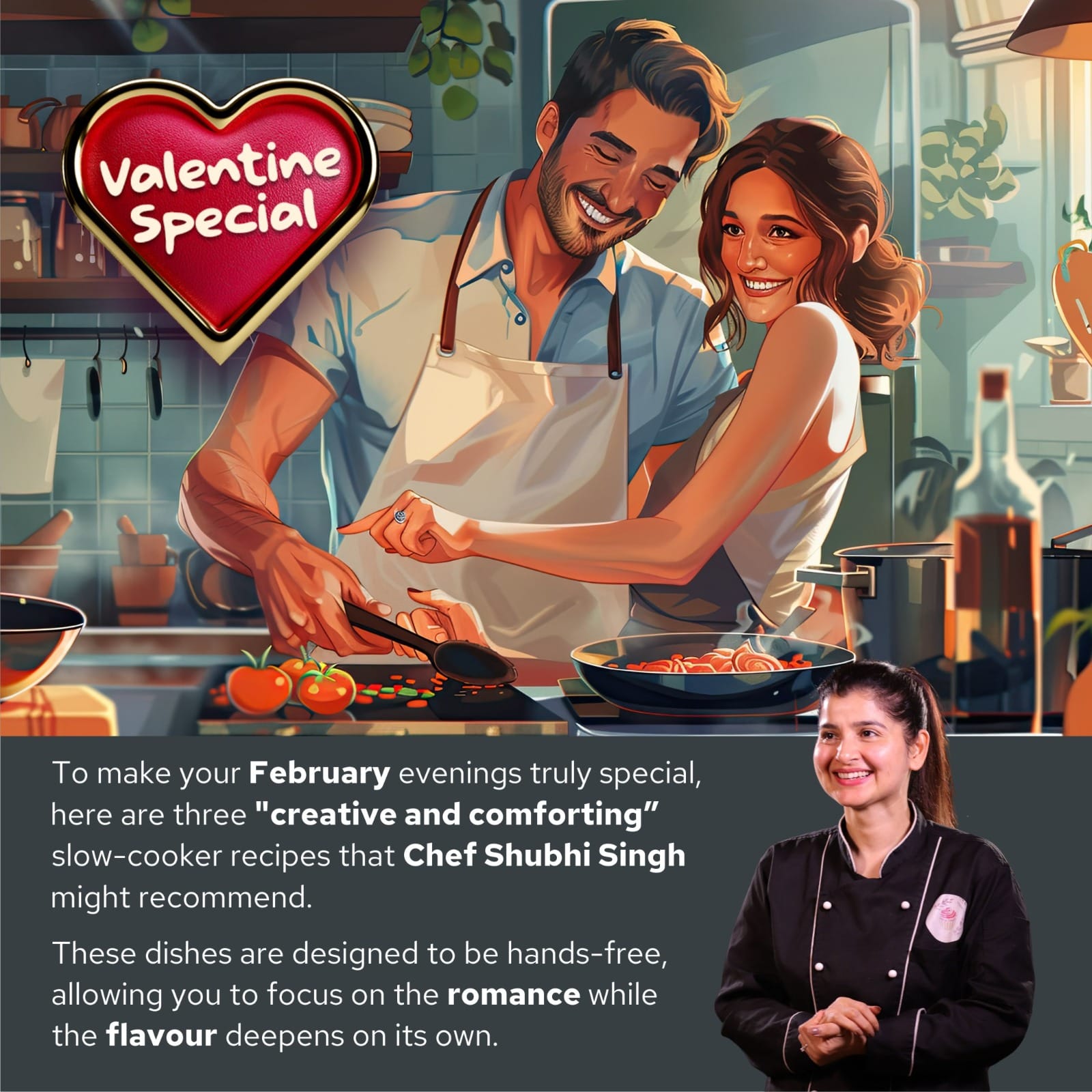 Slow Love, Deep Flavours: A Valentine’s Special Menu