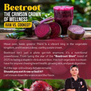 Raw Beetroot or Boiled Beetroot? The Glow-Up Truth No One Told You 🔥