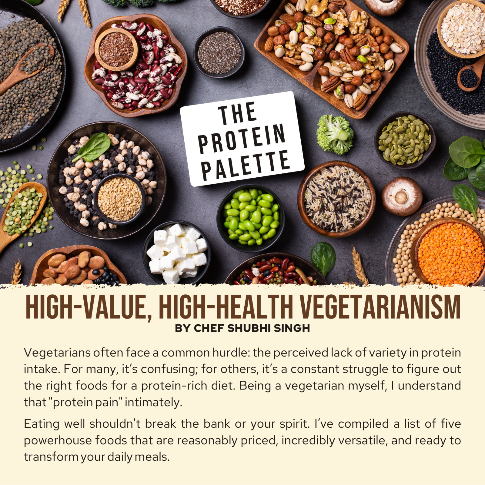 The Real Protein Glow-Up Starts at Home.